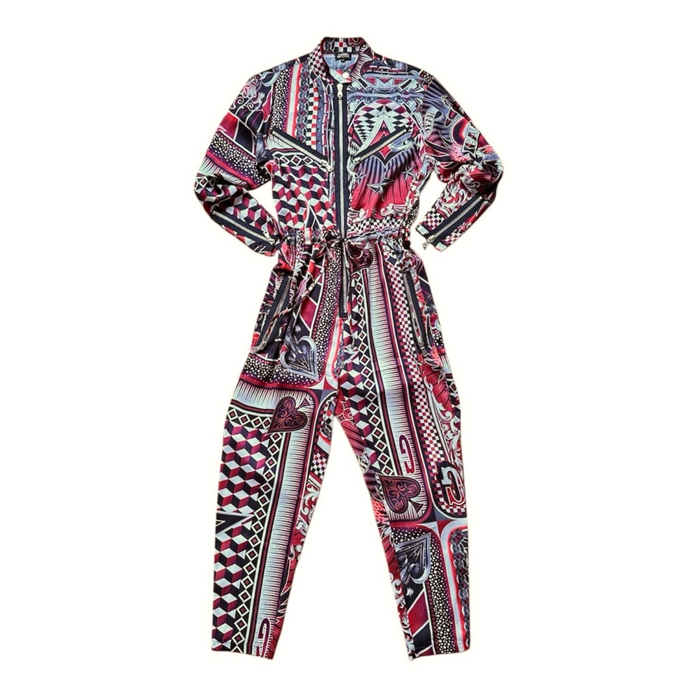 Jean Paul Gaultier OVS Playing Cards Jumpsuit